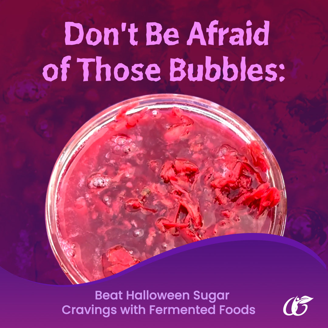 Don't Be Afraid of Those Bubbles: Beat Halloween Sugar Cravings with Fermented Foods