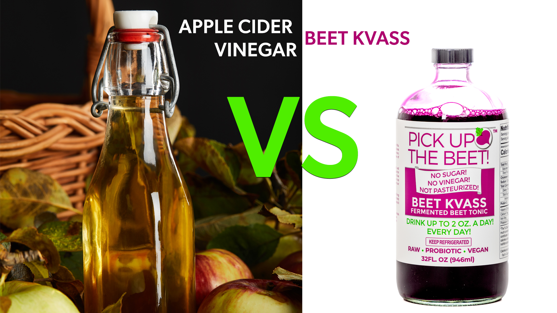 Ancient Wisdom in Modern Bottles: Lactic Acid vs. Acetic Acid - Beet Kvass vs. Apple Cider Vinegar