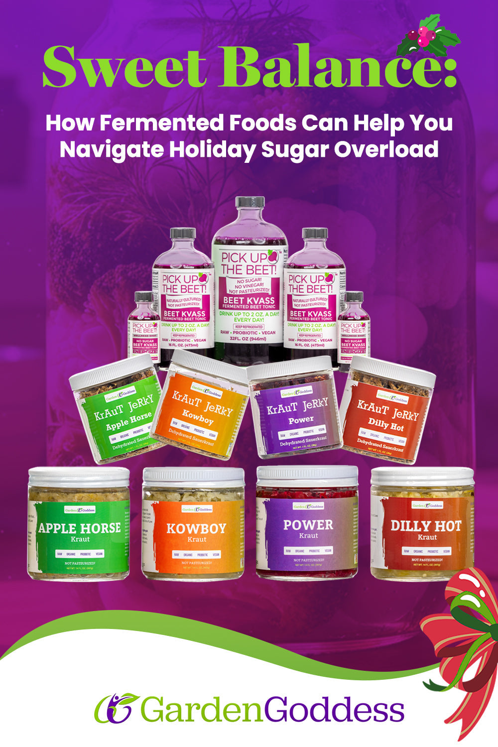 Sweet Balance: How Fermented Foods Can Help You Navigate Holiday Sugar Overload