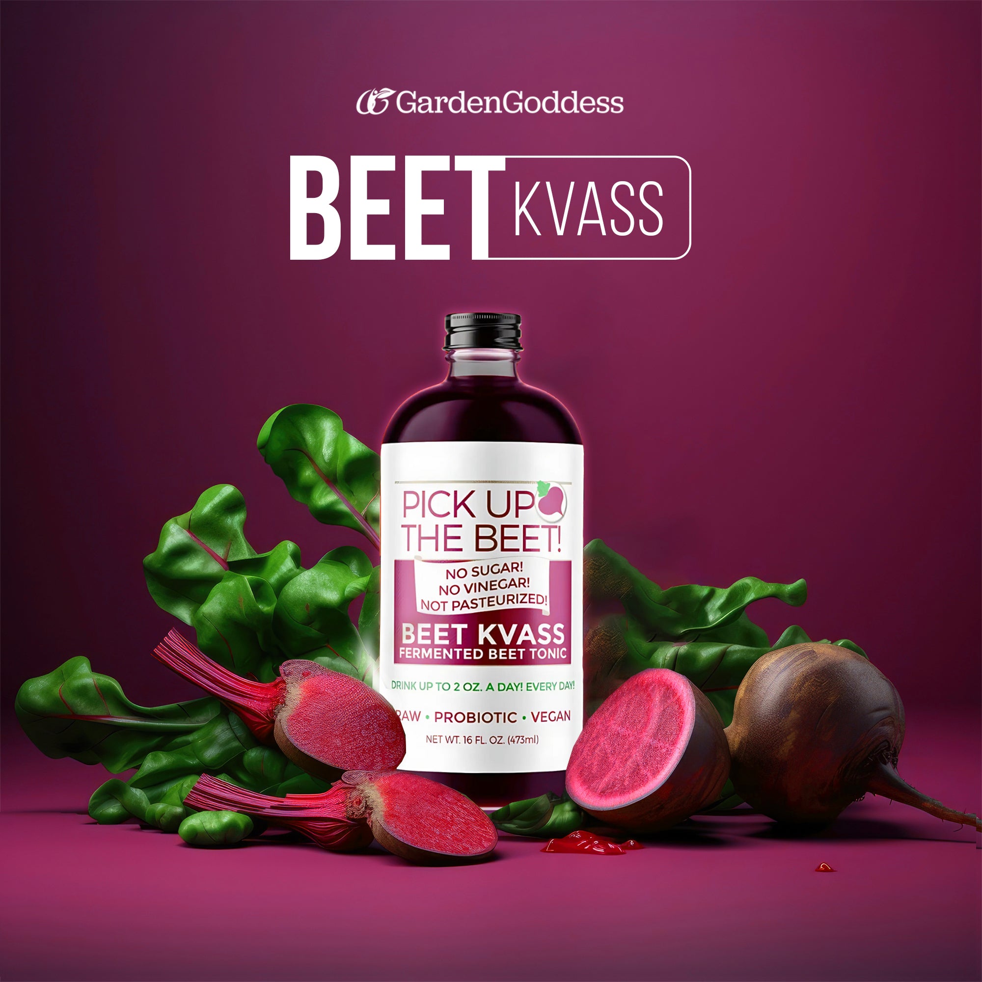 Pick Up The Beet Juice Kvass - Nitric Oxide Tonic With Live
